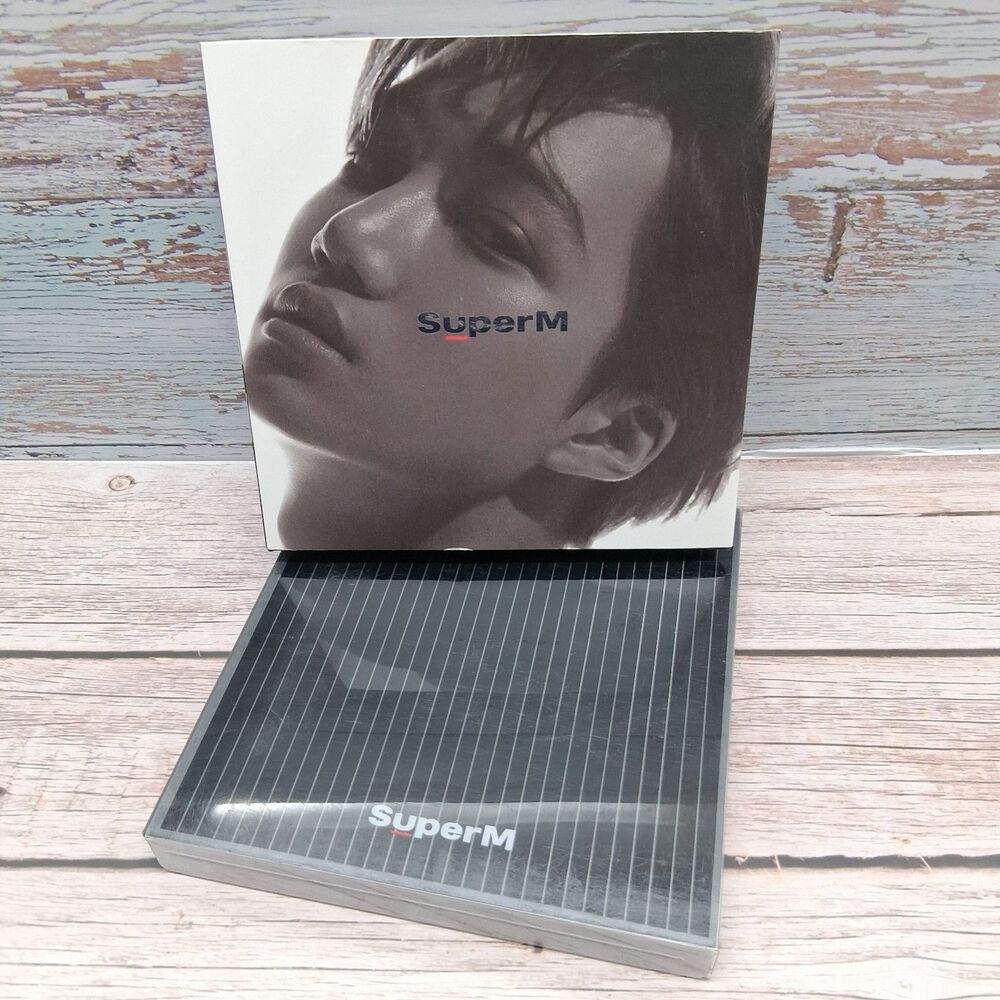 Lot Of 2 SuperM CDs The 1st Mini Album Kai & United Version (No Photo Cards)